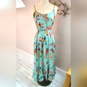 NWOT RANEE'S Floral Sleeveless Midi Dress